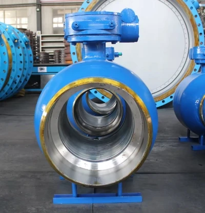 Fully-Welded Manual Trunnion Pipeline Ball Valve for Heating OEM Customizable Strength Manufacturer