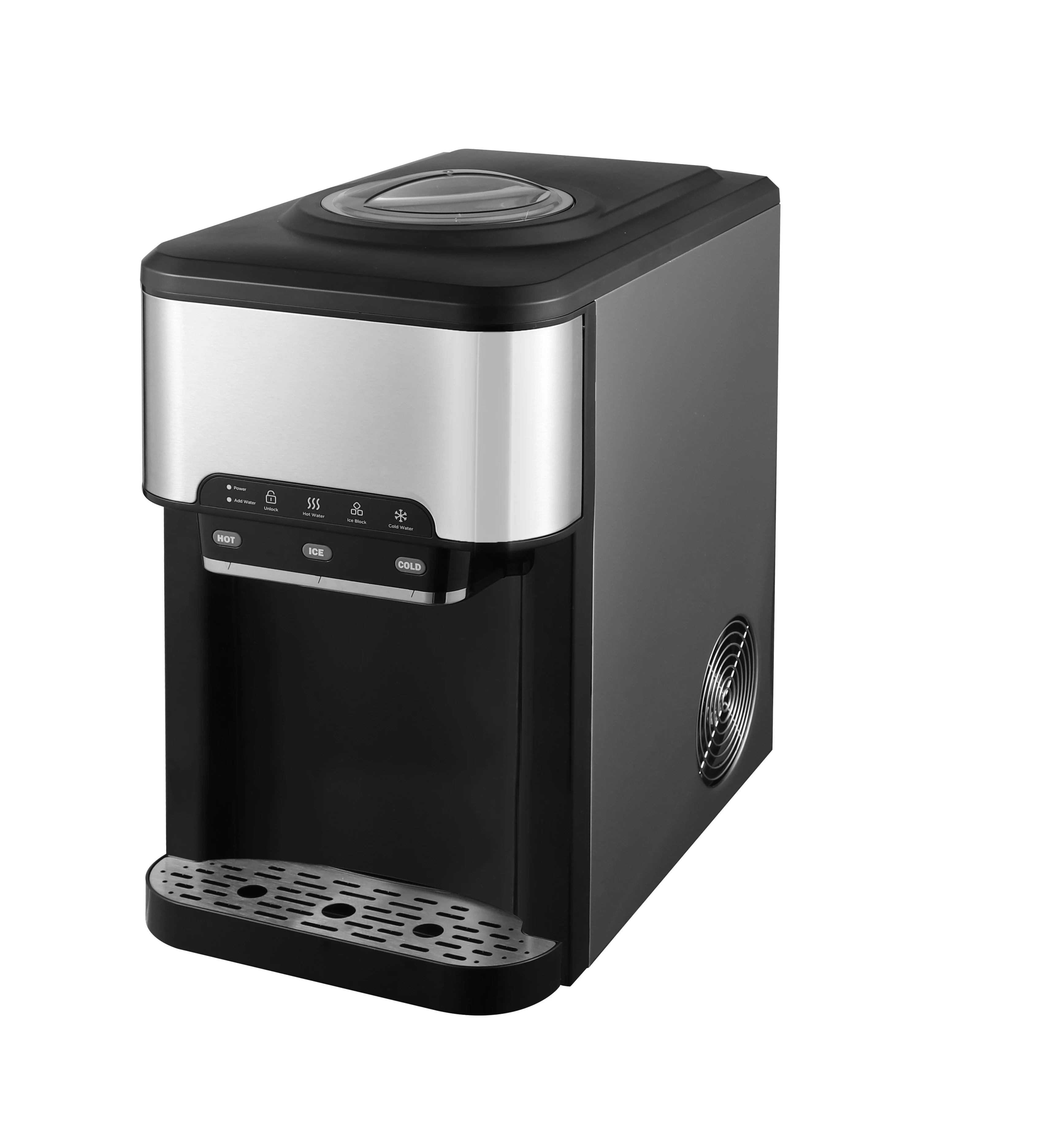 Ice Maker Countertop With 3 In 1 Water Dispenser Countertop Multifunctional All In One Water Dispenser Ice Cube Machine