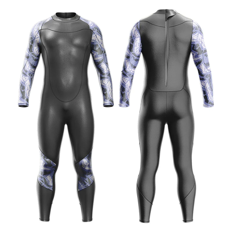 Diving Wetsuits Men 5mm Diving Suit Neoprene Swimming Wetsuit Surf Triathlon Wet Suit Swimsuit Full Bodysuit