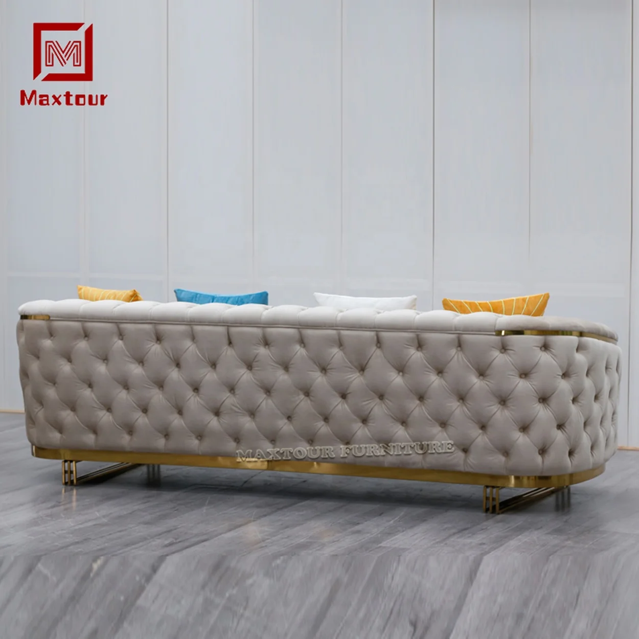 Modern Romantic Loveseat Wedding Decor Sofa For Living Room Events Party Velvet Sofa Chair