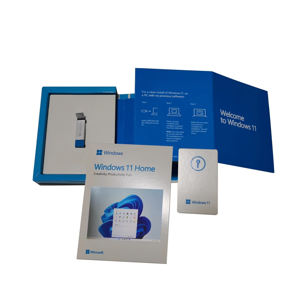 Высокое качество Win 11 home Oem ключ USB Бесплатная доставка глобальная онлайн Активация 100% ome 6