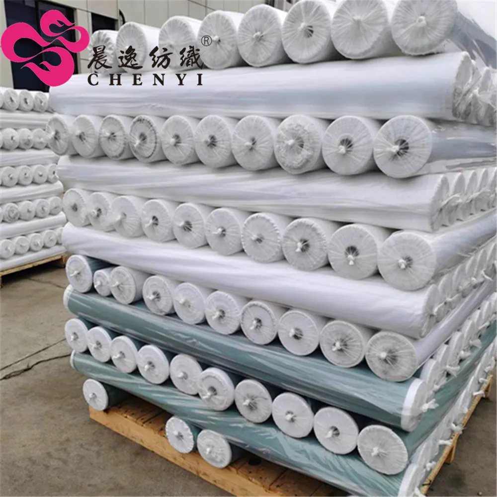 Factory price 100 polyester taffeta fabric greige fabric ingrey fabric