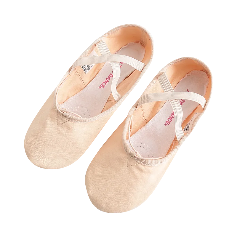 Изготовление на заказ, двойная парусиновая мягкая подошва с кошачьими крапанами и сердечками, балетная обувь для девочек, Мужская танцевальная обувь