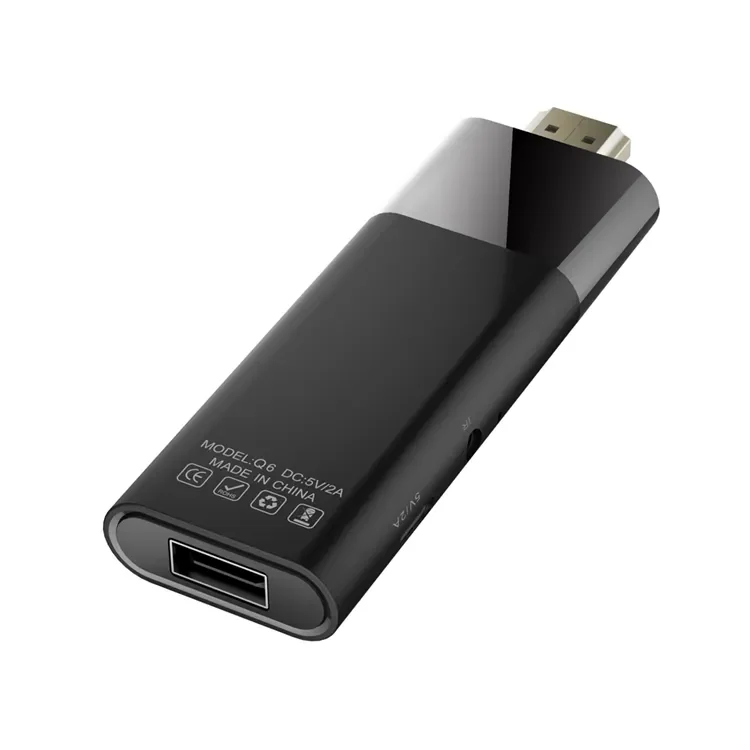 Новинка от производителя Q6 ATV Stick H313 2GB 16GB Android 10 stick tv 4k dongle голосовой пульт дистанционного управления fire TV stick Smart tv приставка