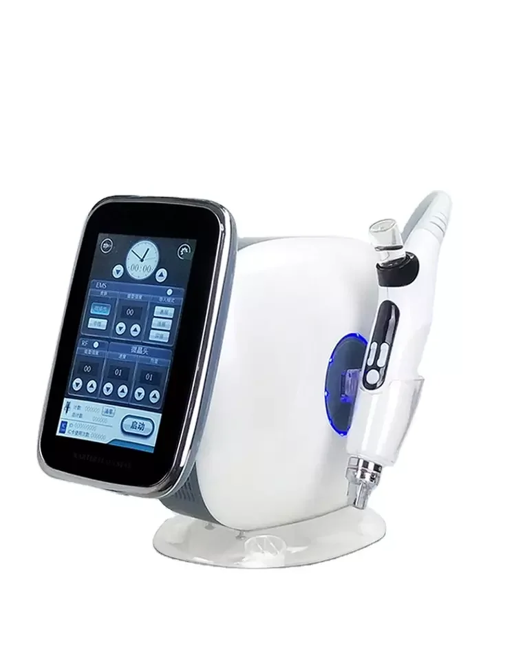 Mesotherapy Injection No Needle Painless RF+EMS Vacuum for Skin Lifting Whitening Mesoporation Meso Gun Machine