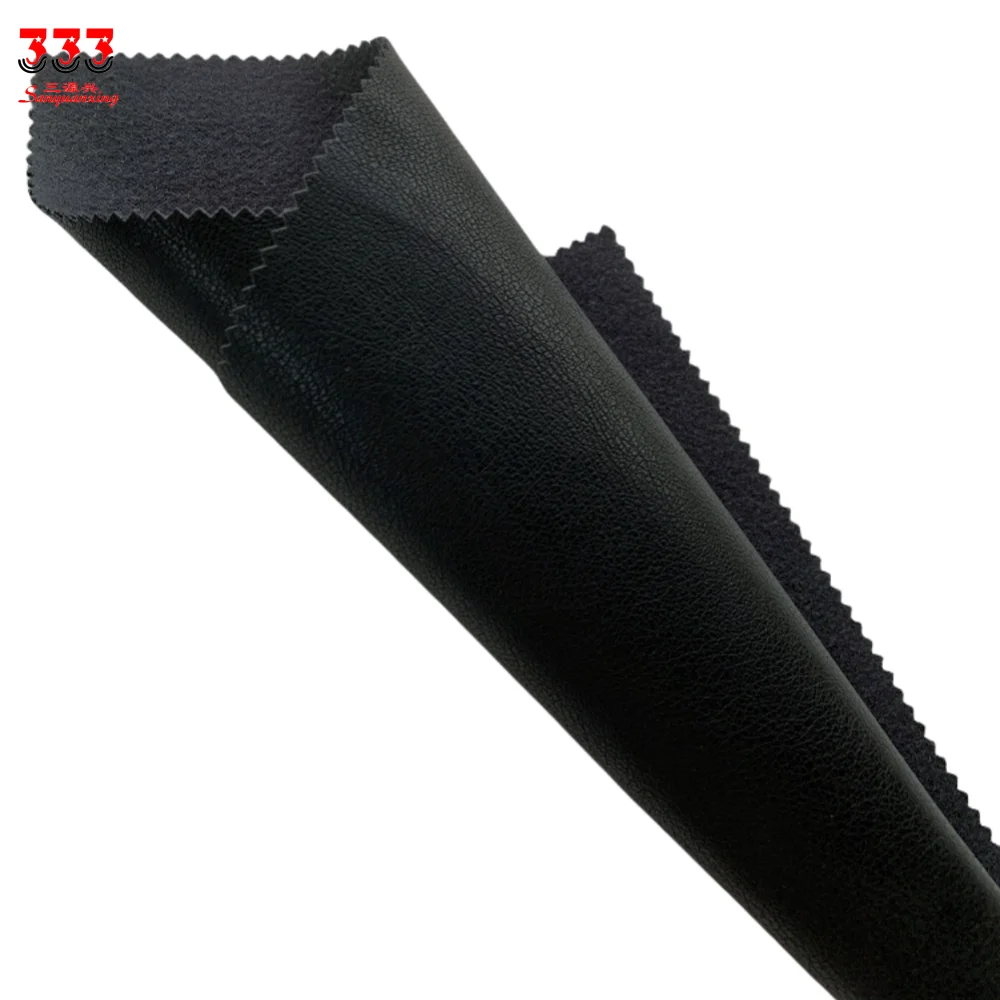 Chic and Sustainable Vegan Leather PU Synthetic Leather For Shoe Material Upholstery
