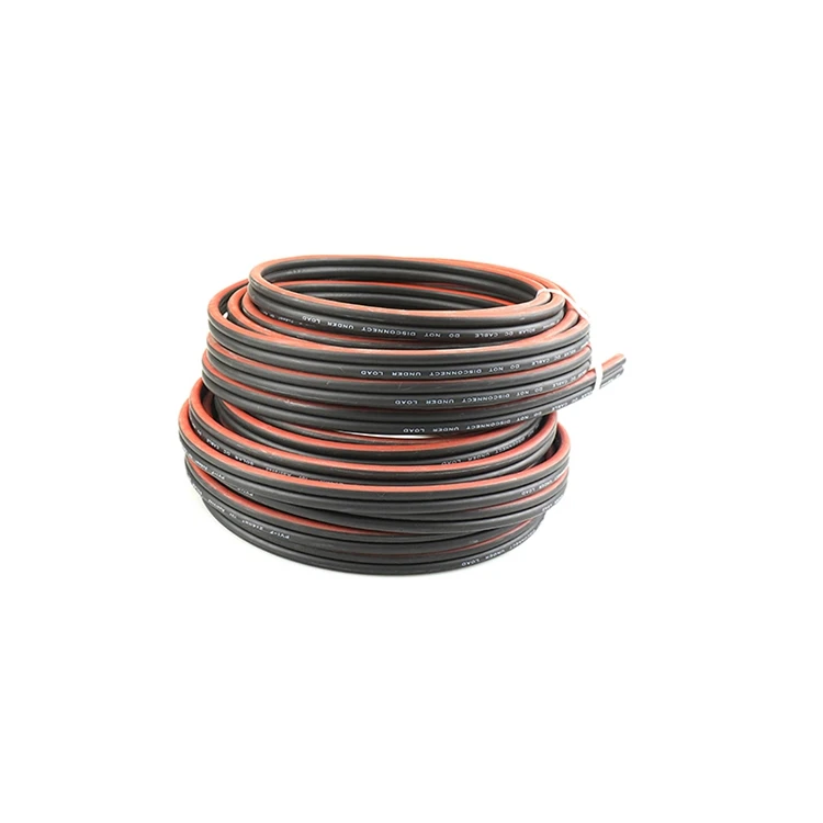 Chinese 4mm2 twin core DC 1500V solar PV cable