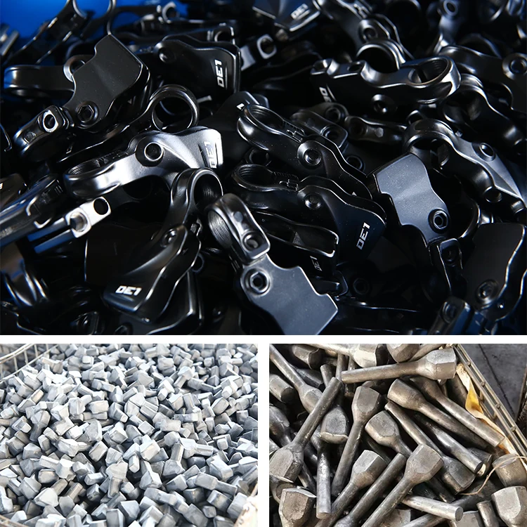 bike parts Custom Hot Cold Forging Alloy High Precision forged fittings Aluminum parts Hot Cold Forging Parts bicycle accessory