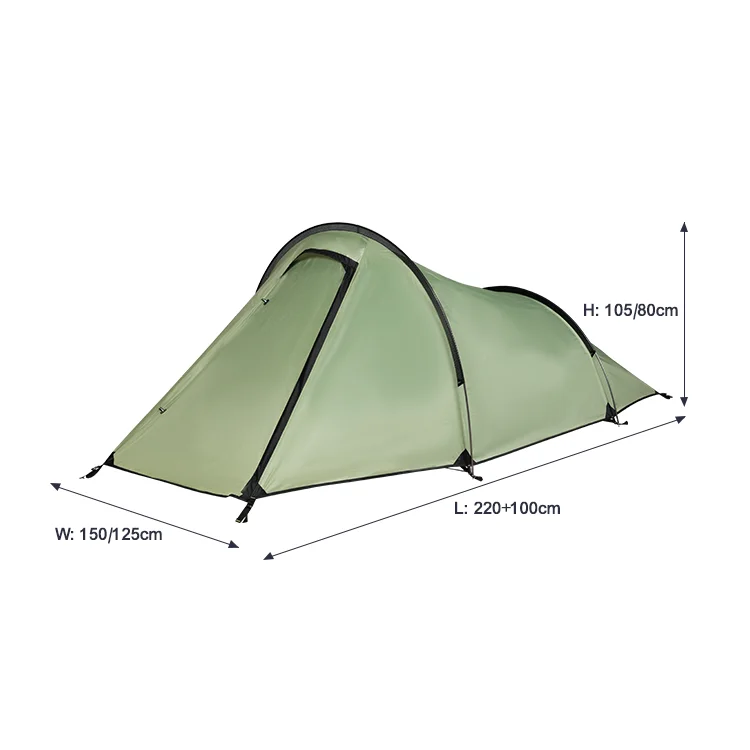 Portable Easy Carry Waterproof Outdoor Camping Swag Tent Family Aluminium poles Lightweight