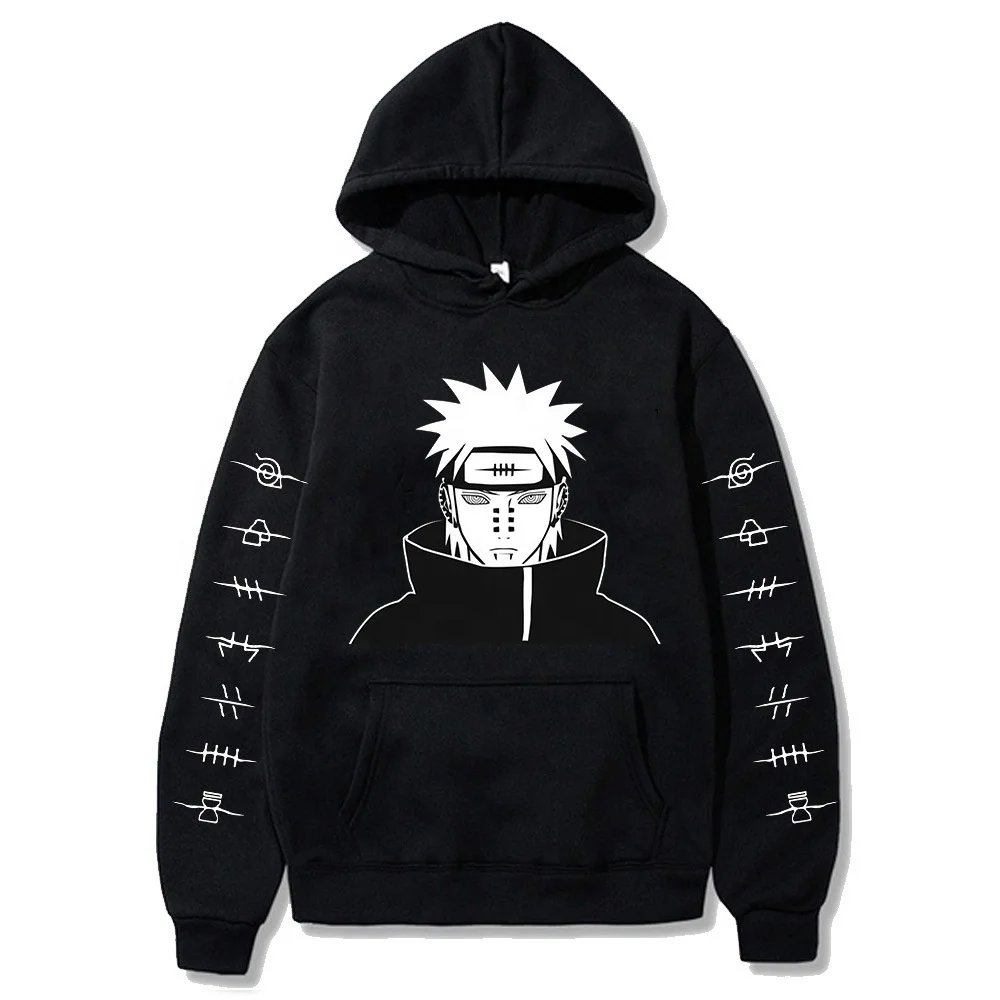 2022 Autumn Fashion New Narutoes Hoodie Custom logo large size loose Harajuku style sweater men women sweatshirt