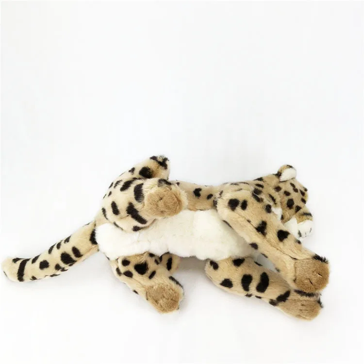 New Arrival Hot and funny realistic leopard simulation panther plush toy