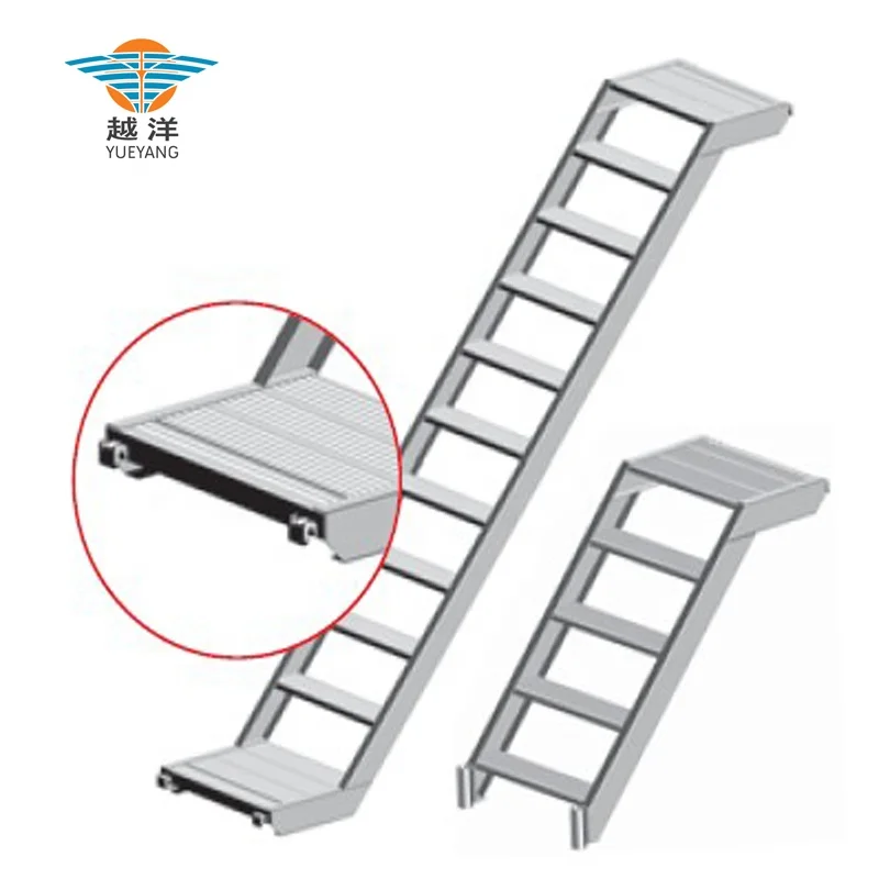 Aluminium Scaffolding Stair Ladder With Light Weight