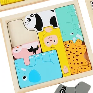 Manufacturer Customized Wooden Board Training Kids Action Ability Toys Unisex Toys Preschool Educational Activity Wood Toy
