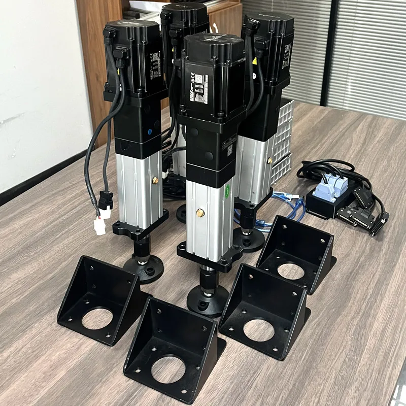 Aluminum Four-axis 3DOF G-force electric cylinder Dynamic Racing Simulator Motion AC F1 Dynamic Sim Racing Cockpit Accessory