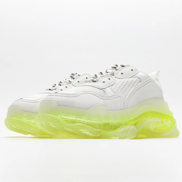 Оптовая продажа, оригинальная брендовая увеличенная Спортивная повседневная обувь на толстой подошве, модная повседневная обувь balanciaga для мужчин и женщин