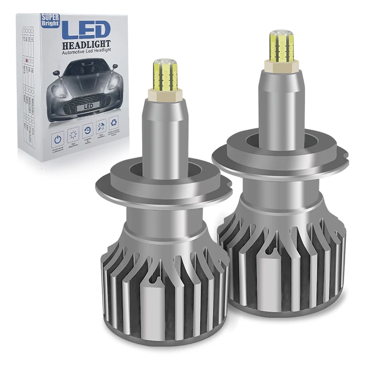 Factory Price Hot Sell H4 Led Lights S2 4 Sides X7 72w 8000lm Cob Led Headlight Bulb H7 H11 360 Headlights