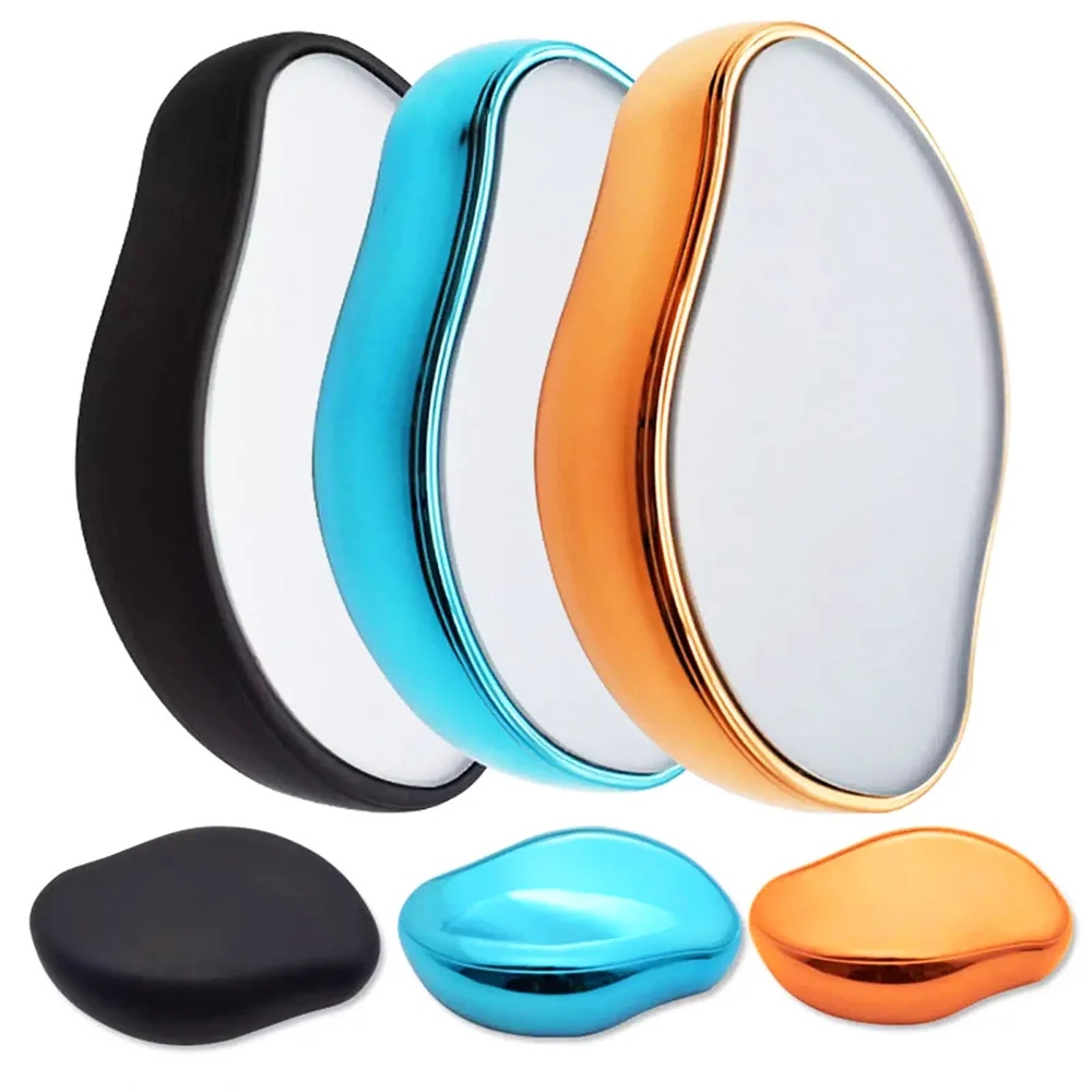 Новинка 2022, безболезненное удаление волос в процессе физической депиляции, волшебный удалитель волос с нанокристаллами, ластик, стеклянный эпилятор