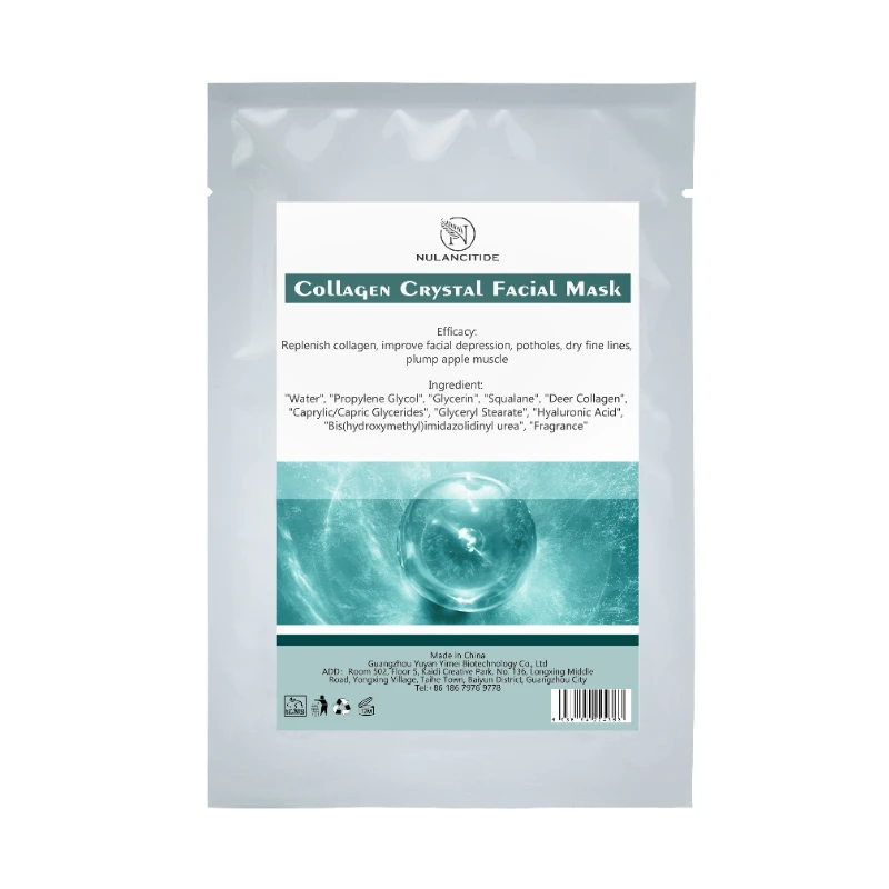 Private Label Oem Face Mask Cosmetic High Quality Deep Moisturizing Facial Mask Collagen Face Mask Wholesale