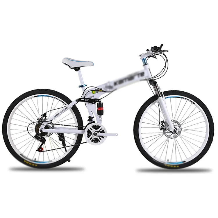 
China wholesale High Carbon Steel Car Mountain Mtb Bicycle 24 Inches Folding Mountain Bike 