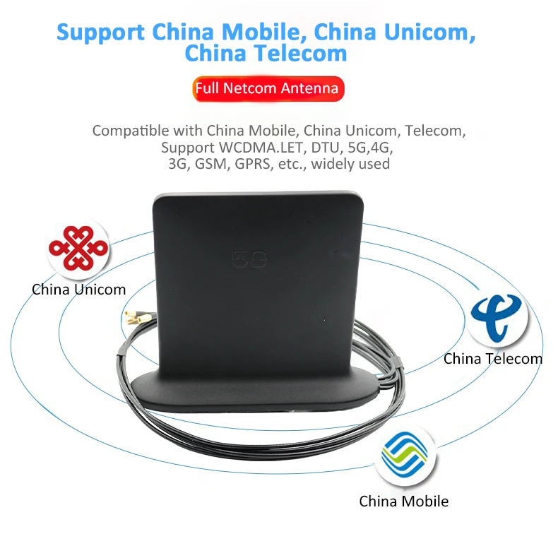 High Gain Multiband Cellular 5g Network Antenna For Wifi 3g 4g Lte 5g Wireless Cpe Router Hotspot Cellular Gateway Trail Camera