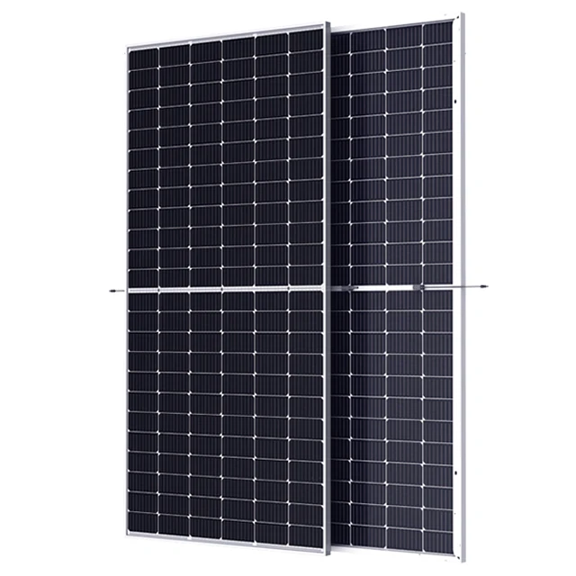 Sun power solar panel JINKO N TYPE long cable line hot sale in middle east market 550W ground power station