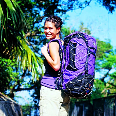 Flexible Stainless Steel Rope Mesh bag Anti-theft Backpack Protector Safe Lock Net for Bag