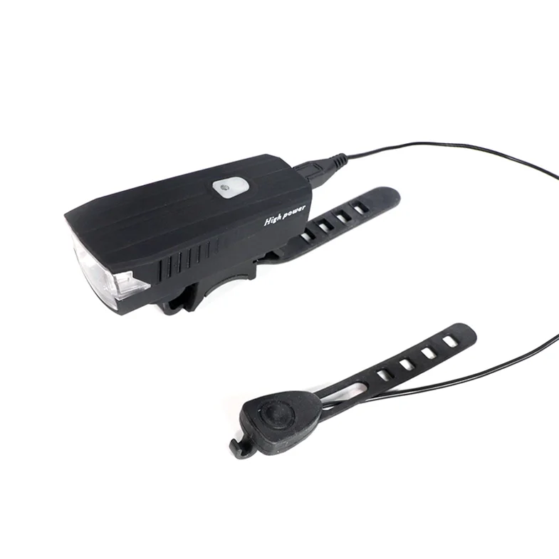 Led Front Bike Lights Usb Rechargeable Bicycle Bell Light