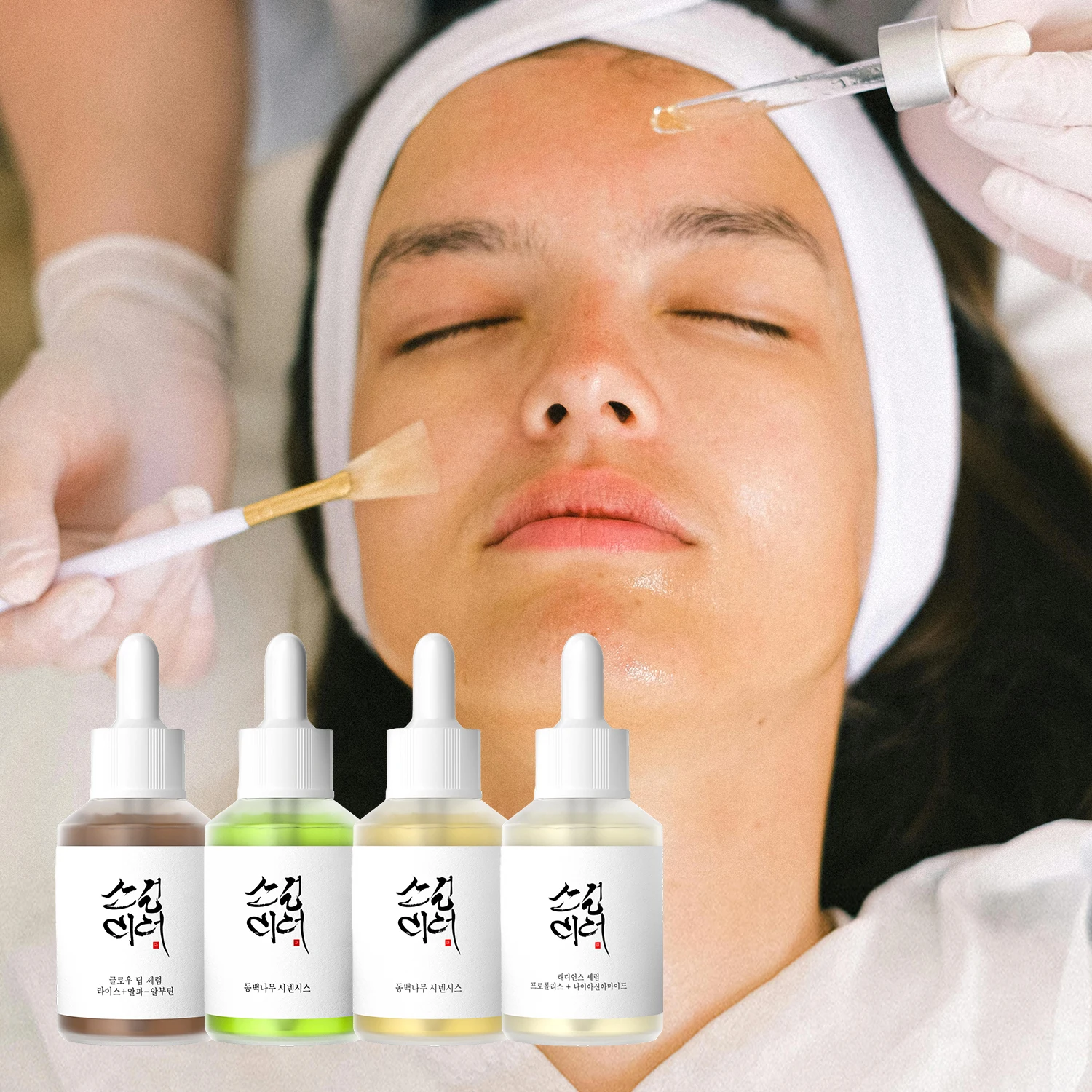 Korean Cosmetics Glow Serum Propolis Niacinamide Green Tea Rice Alpha Arbutin Snail Mucin Beauty Joseon Serum
