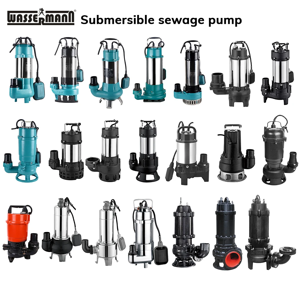 Vertical 450l/min submersible sewage waste water mud slurry sludge pump