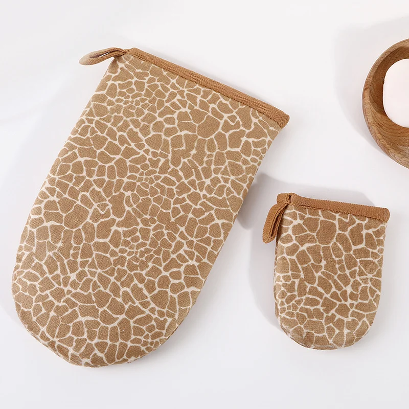 Washable And Reusable Self Tanning Mitt Applicator For Back Body Microfiber Sunless Tanner Glove Sunshine Beauty Tanning Glove