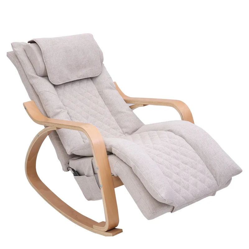 Luxury Recline Massage Chair Electric Full Body Shiatsu Vibrating Heating Rocking Massage Chair