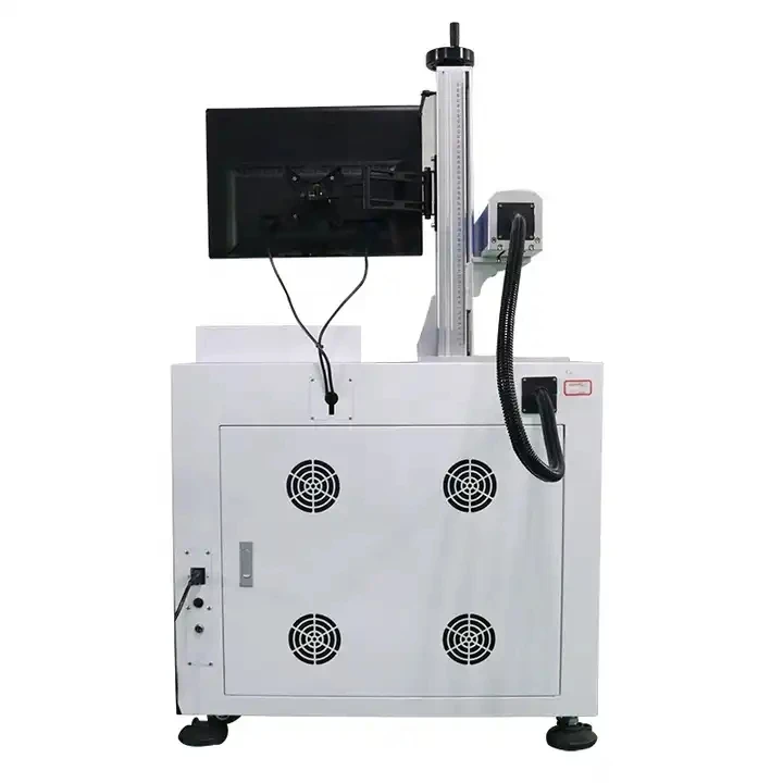 Portable Small Fiber Laser Max Raycus JPT Cnc Desktop Color Fiber Laser Marking Machine Price for Metal Sale 20w 30w 50w 100w