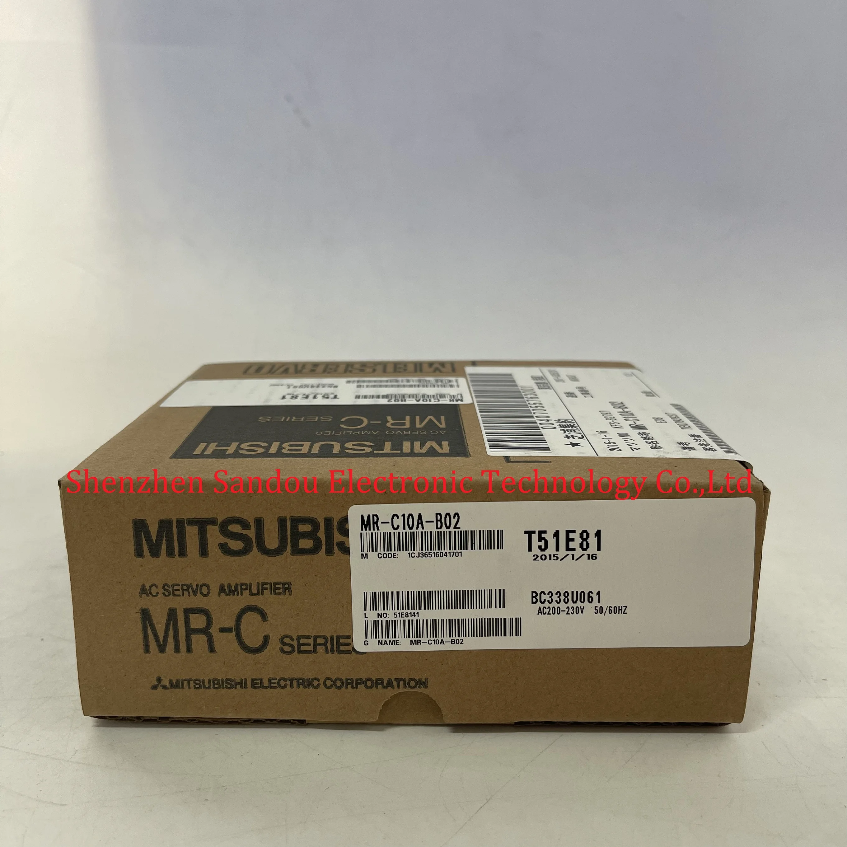 100%Brand New Original Genuine  Servo driver -Mitsubishi-  MR-C10A-B02
