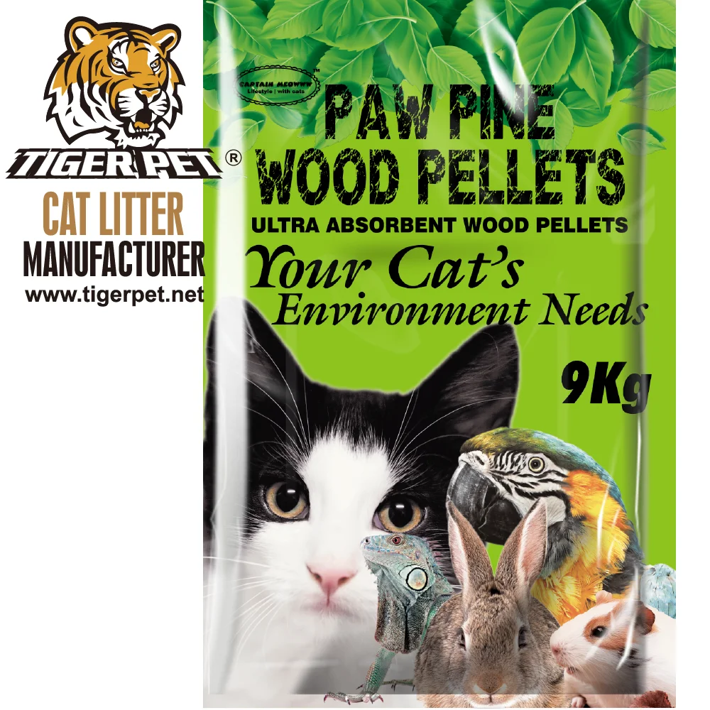 Cats LightWeight Clumping Cat Litter, Low Dust, Free & Clean Unscented Multi Cat Litter, 17 lb. Pail TIGER PET