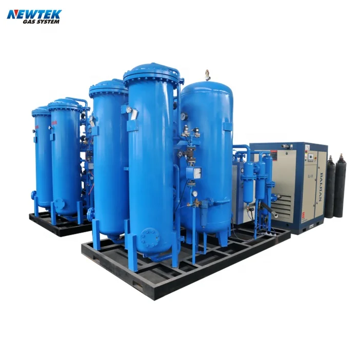 Advanced 99% oxygene production plant for Ozone generator with water treatment oxygen plant for sale