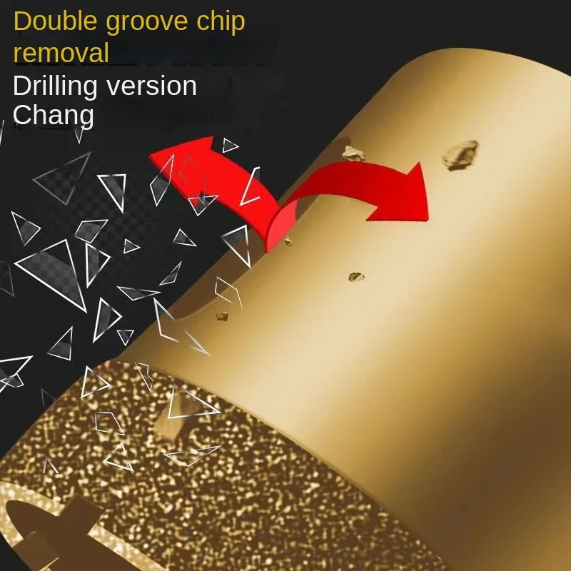 Dry drilling hole opener Ceramics granite vitrified tiles Marble tile drilling special hole opener