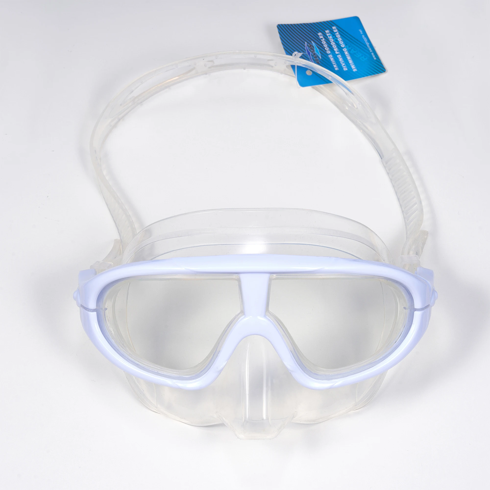 High Quality 100% UV Protection  Adults Swim Goggles Crystal Clear View Anti-fog Swimming Glasses