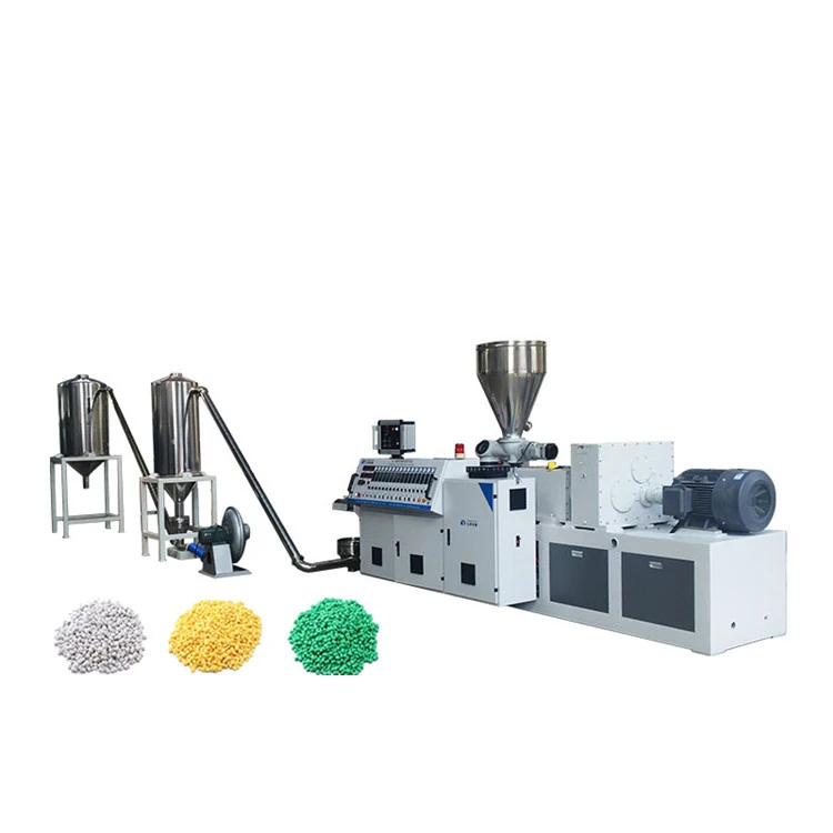 Recycling Plastic Pellet Pelletizing Custom Motor Granules Making Extruder Granulator Machine