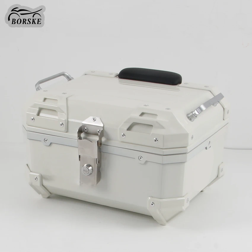 Universal Plastic Rear Box Scooter Luggage Box Motorcycle Vespa Top Case Scooter Plastic Tail Box