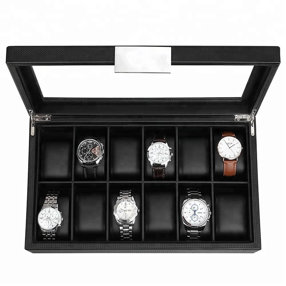 Водонепроницаемые коробки, роскошные деревянные подарочные коробки, упаковка для часов