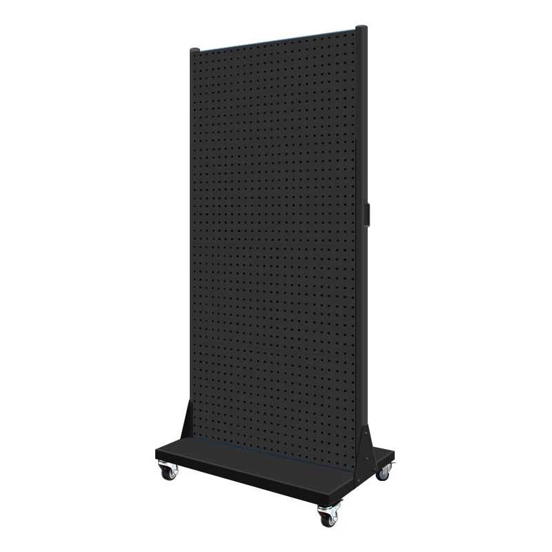 Customized Retail Hair Accessories Store Metal Pegboard Design Iron Stand Hardware Display for Plumbing Tools