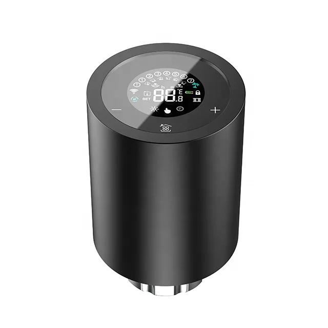 Tuya Zigbee 3 0 Термостатические клапаны умный комплект радиаторный клапан термостатическое Голосовое управление