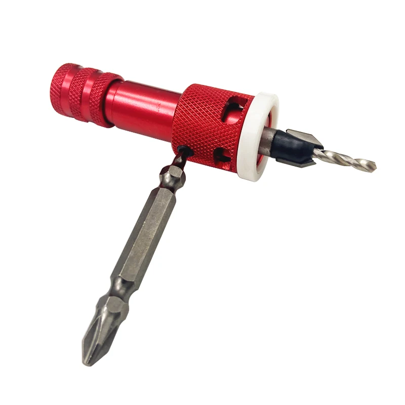 Multifunction HSS Wood  Countersink Drill Bits Self Tapping Screw Taper Hard Screw Carpentry Screwdriver bit