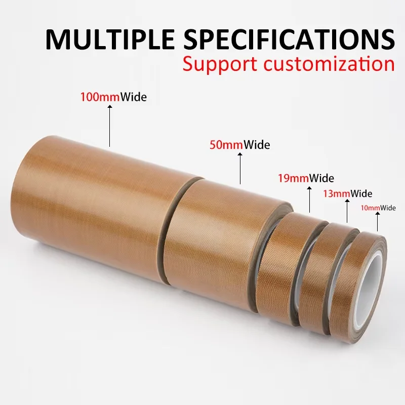 Customized Size Professional Pure 100% Self Adhesive Tefloning ptfe Fabric Sheet Tape Ptfe Adhesive Tape