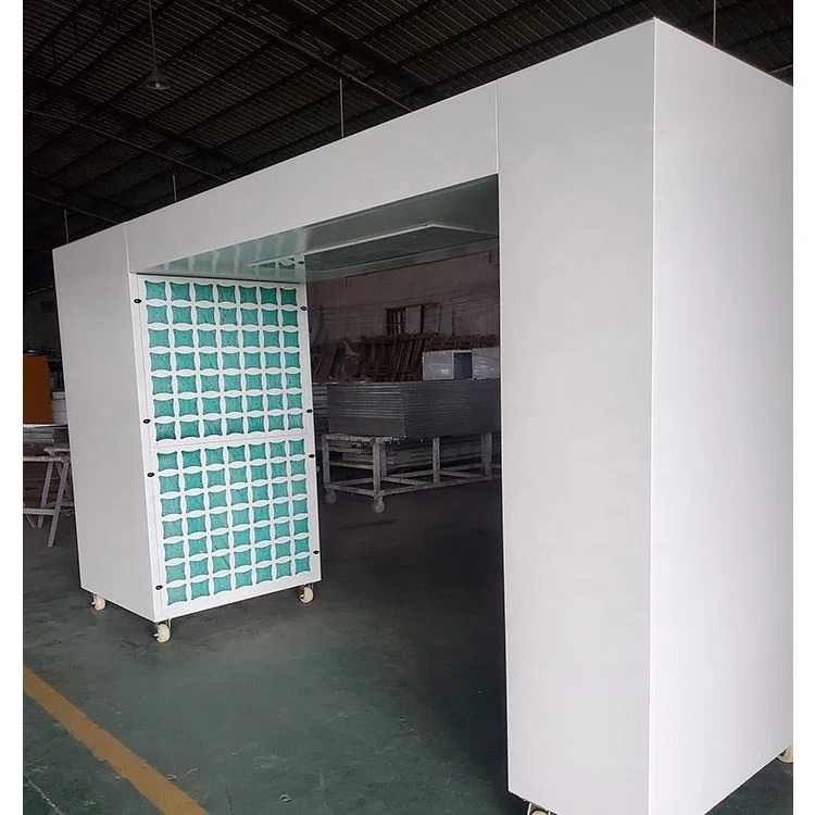 2022 hot sale Mobile Prep Station Dust Filter Booth For Car Paint Spray