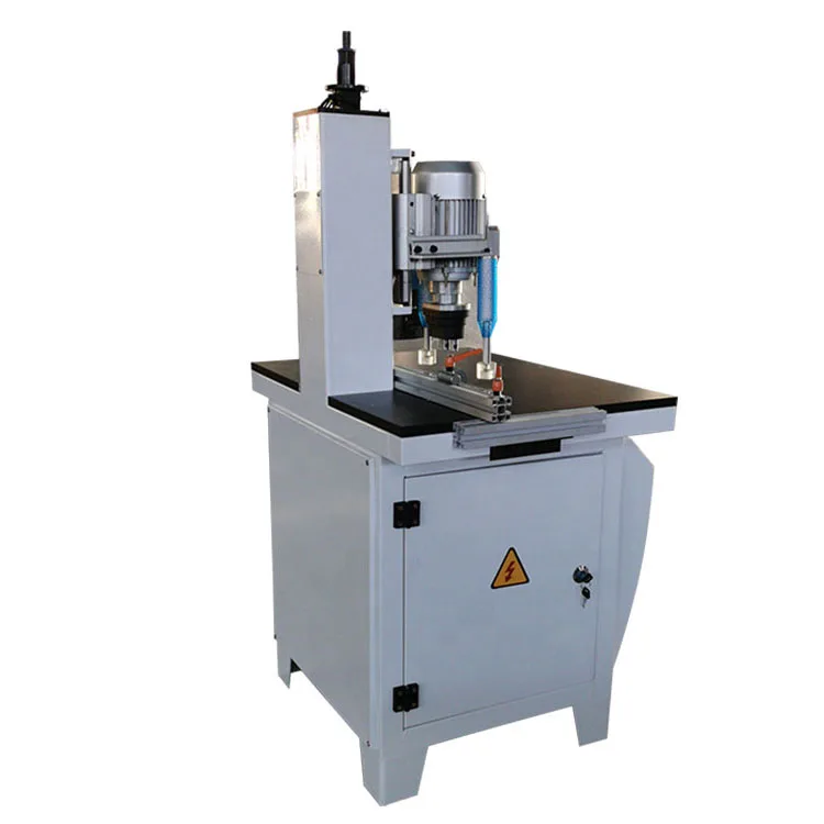 Window Door Making Hinge Hole Drilling Machine Single Heads Vertical Boring Machine Wood Drilling Machine