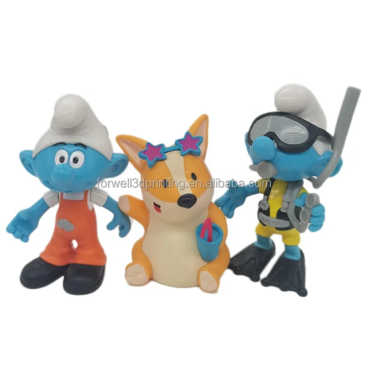 OEM ODM Custom 3D Plastic Action & Toy Figures Movie Anime Figure Toys Kids Gift And Collectibles