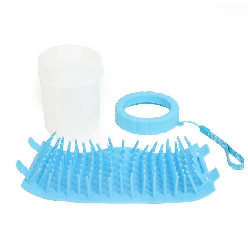 Custom silicone eco-friendly portable different sizes cup outdoor mud buster dog pet dirty paw foot washer