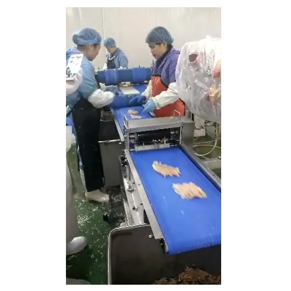 Frozen chicken meat processing machine beef pork meat cutter machine cutter meat cutlet fresh and frozen