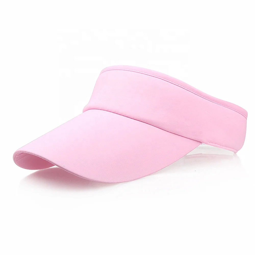 women custom cheap sun protection visor yellow sun summer hot sweat sport sports visor cap caps hat hats for men summer
